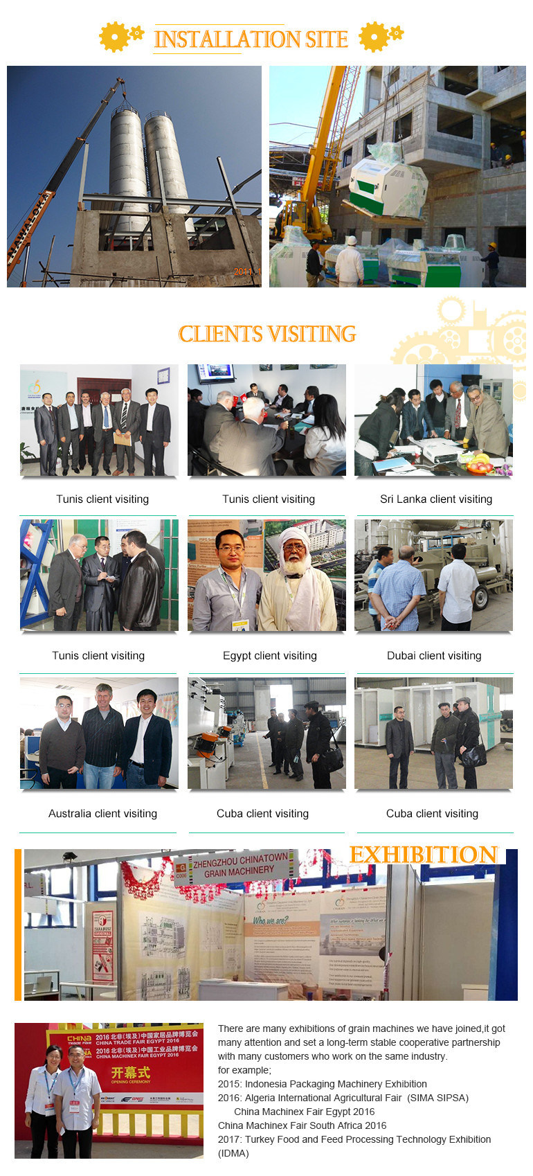 Grain Cleaner Deatonging Machine with Price for Sale