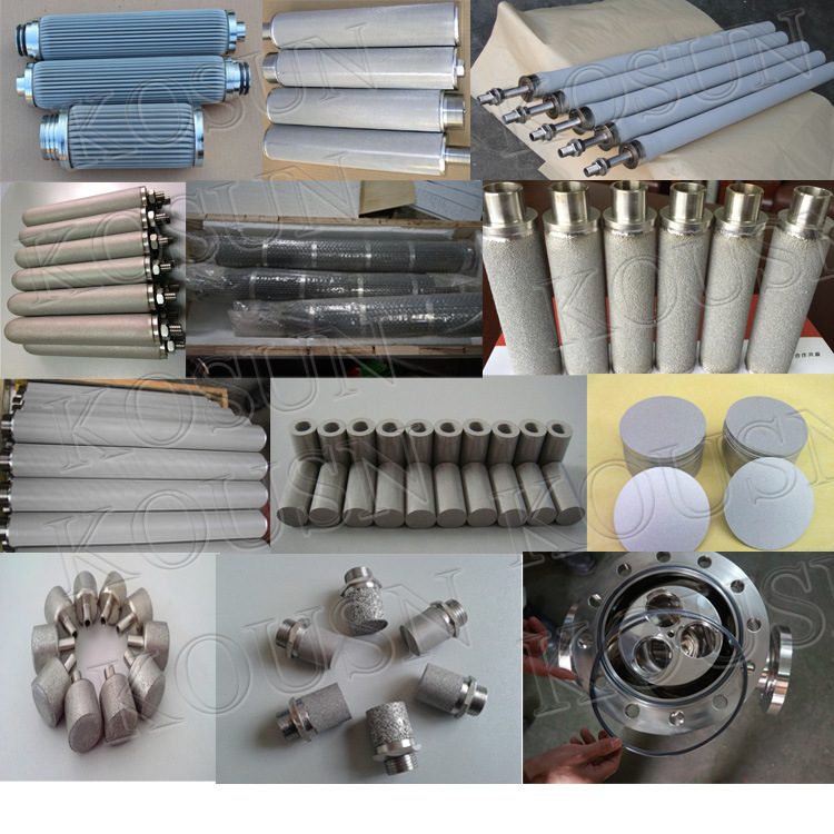 Stainless Steel Oil Sintered Powder Candle Filter
