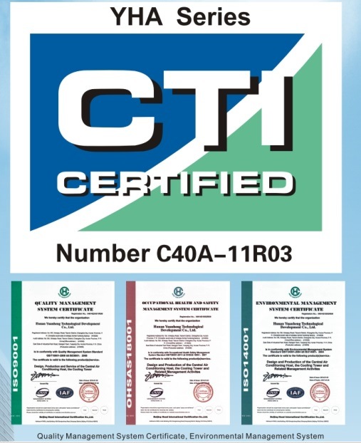 Open Cross Flow Cooling Tower for Absorption Chiller Cooling System