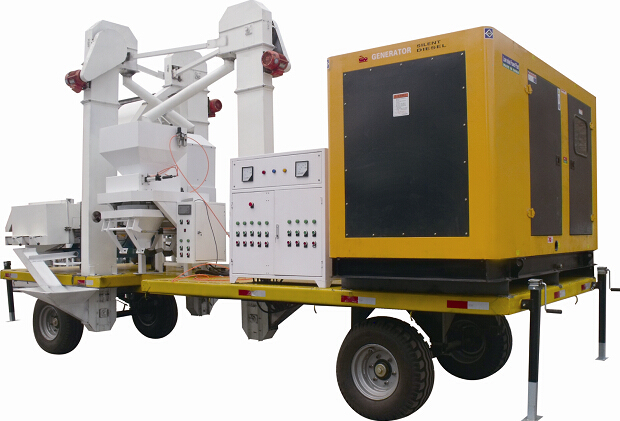 Mobile Grain Cleaner for Maize Sesame Soybean
