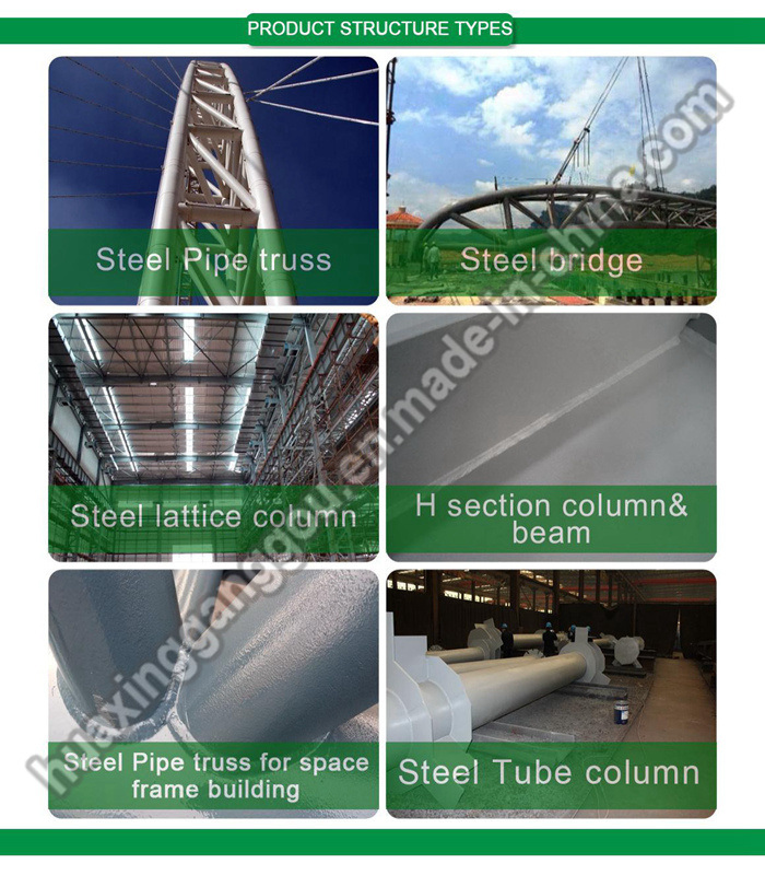 Q235B Modular Heavy Prefabricated Metal Light Structural Pre-Engineered Steel Frame Building Construction Fabrication Structure (exported 200, 000MT)