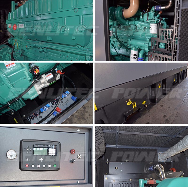 Silent 300kVA Electricity Diesel Generator Powered by Cummins