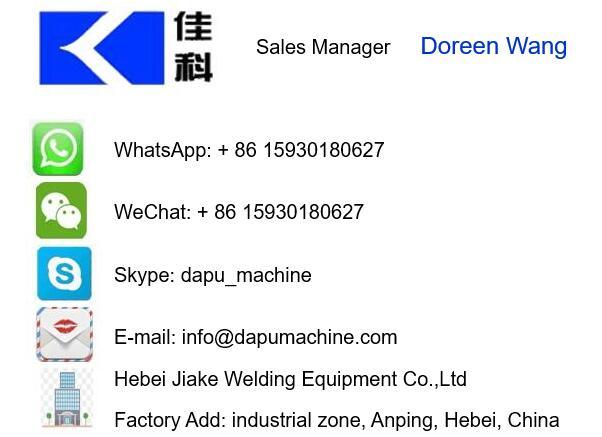 PLC Control Reinforcing Mesh Welding Production Line