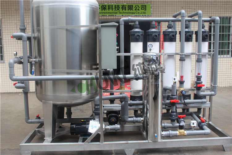 10t / H UF System Waste Water Treatment for Water Reuse