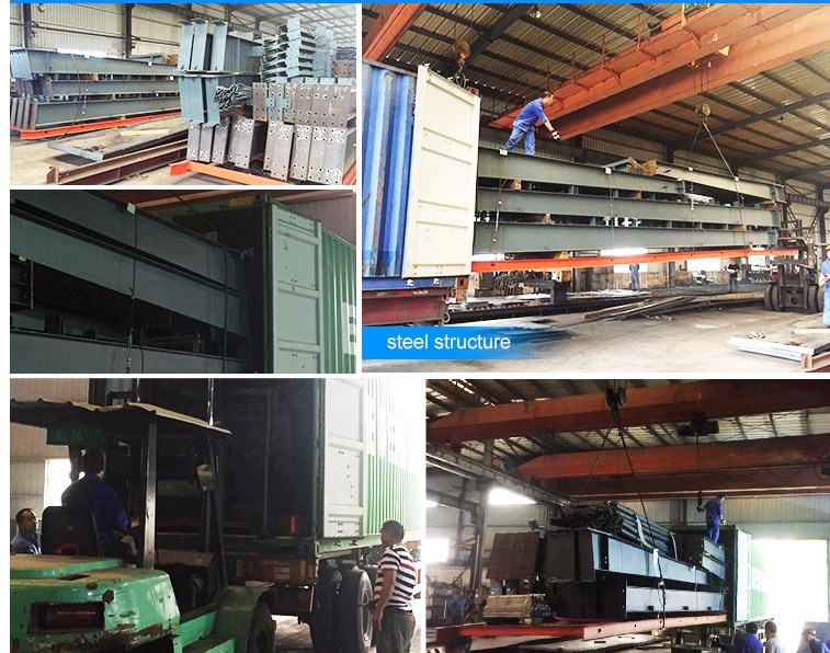 Factory Steel Construction Prefabricated Light Steel Frame Structure Modular Warehouse
