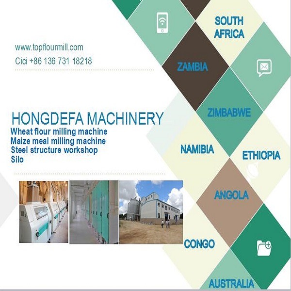 Zambia Roller Mill Maize Flour Mill (20t 30t 50t 100t)