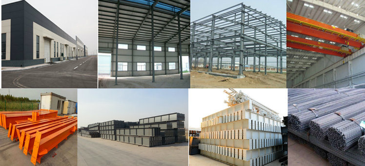 Fabricated Light Design Beam Steel Structure for Steel Construction Warehouse/Workshop