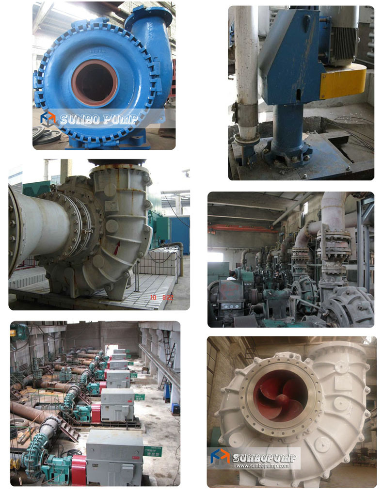 High Pressure Large Flow Centrifugal Gravel Sand Dredging Pump (Sg Type)