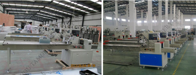 Pillow Type Bread Food Flow Packing Machine Packaging Machine