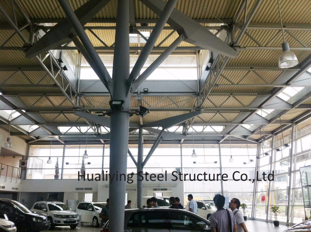 Beautiful Steel Structure Construction Building with Big Span