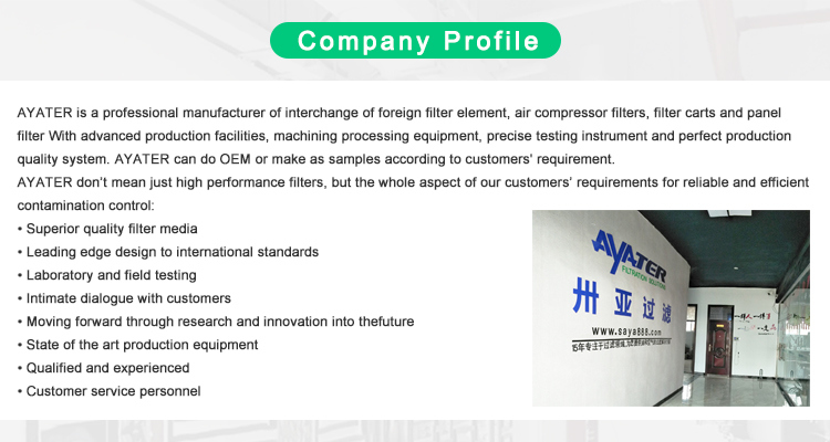 Ayater Air Compressor Service Part 9056322 Air Oil Separator