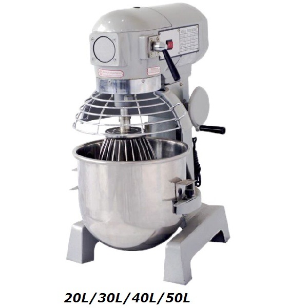 Commercial 10 to 60 Liters Planetary Cake/Dough/Egg Mixer Bakery Machine