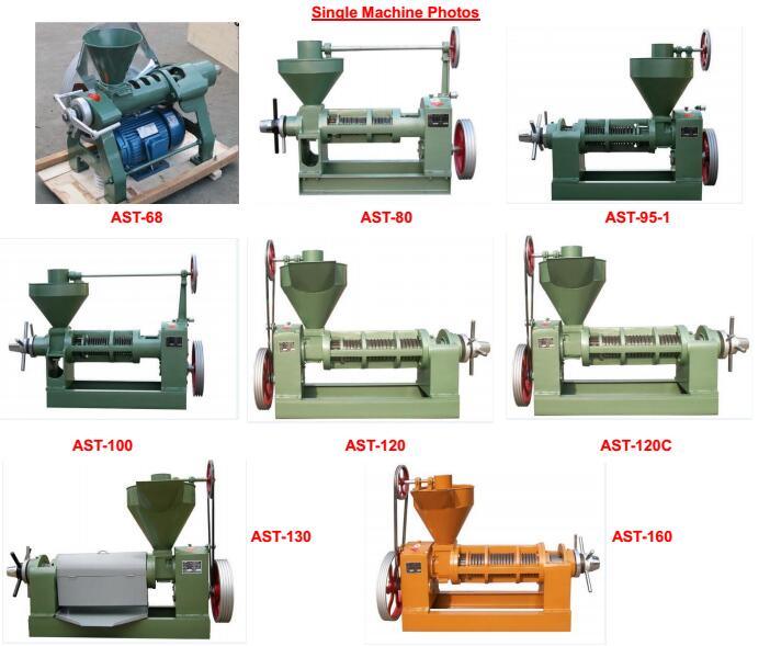 Screw Type Rice Bran Soybean Oil Press