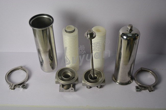 Multi Folded 5 Micron 30 Inch Pleated PP Water Candle Filter for RO Water Plant Replace