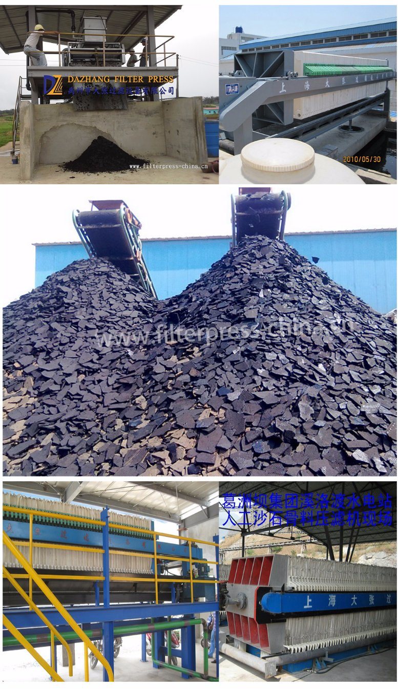 Full-Automatic Membrane Press Filter Press Machine with Good Price for Dewatering Sludge