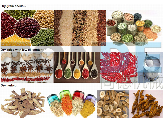 Multifunction Food Grain Spice Herb Pulverizer Flour Mill Machine