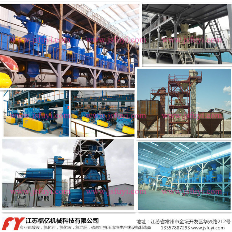 Low Cost Double Roller Fertilizer Granulator for hot sale