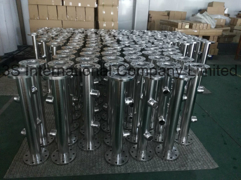 Stainless Steel 304/316 Flanged Manifolds for Water Supply Systems (YZF- E596)