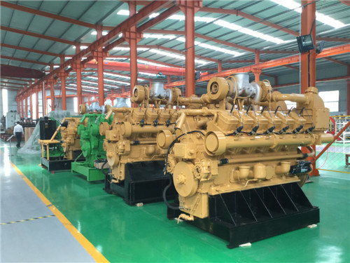 500kw Standard Assembly Biogas Gas Generator Set Power Plant Electricity