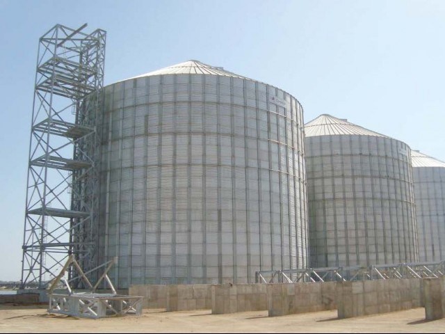 500-1000ton Poultry Farm Used Plastic Feed Corn Storage Silo for Sale