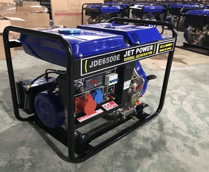 5kw Silent Diesel Generator 2 Cylinder Electricity Generator 5kVA