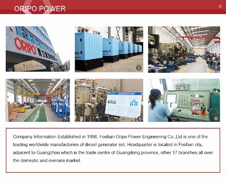 110kVA/88kw Oripo Portable Generating Electricity Generator