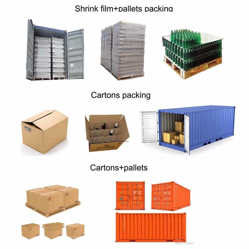 Hard Liquor 500ml Glass Vodka Bottle, Tequila Decanter