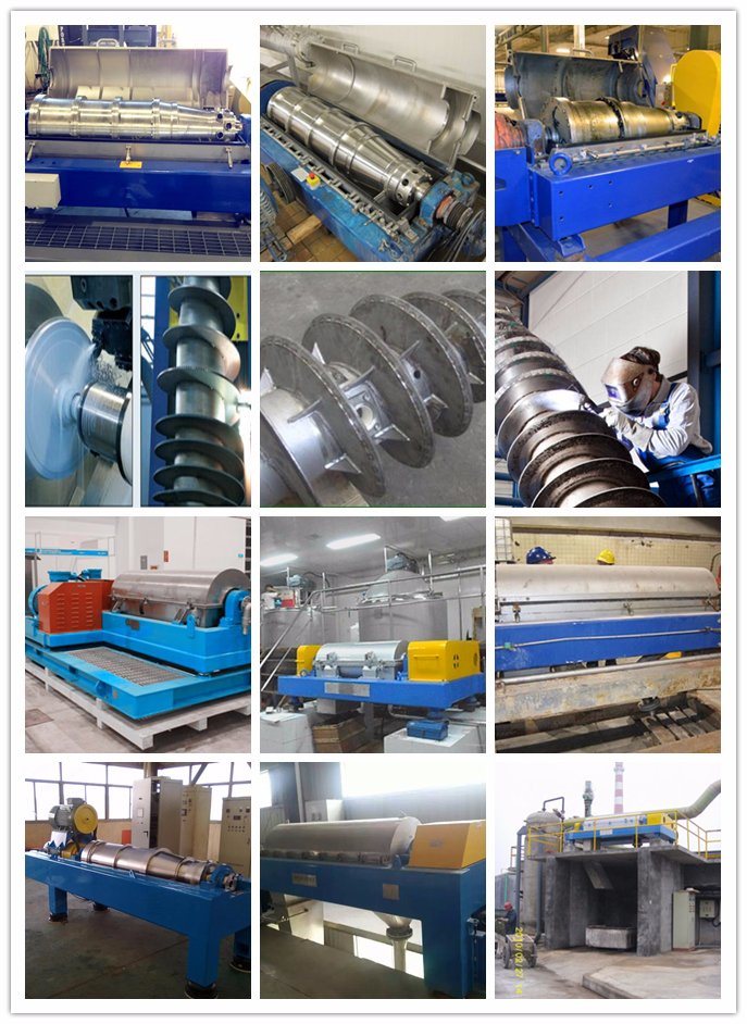 Lw250*700 Horizontal Type Spiral Discharge Decanter for Water Treatment