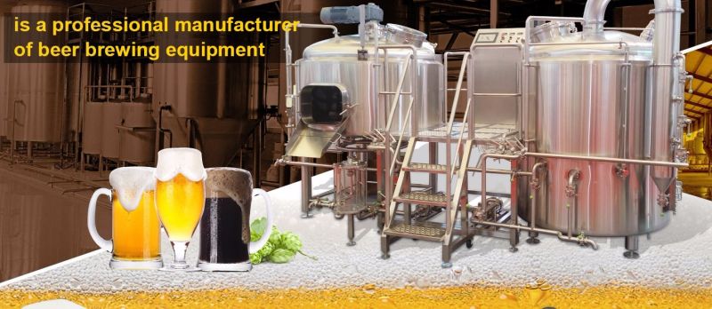 500L Stainless Steel Beer Production Line for Bar, Hotel, Beer Shop