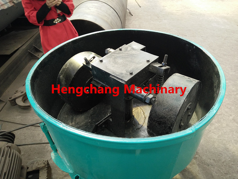 Charcoal Powder Roller Grinding Wheel Mixer Machine