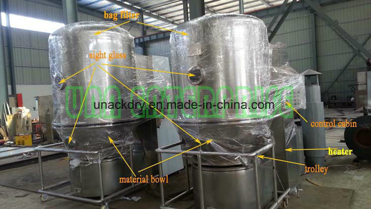 Gfg Fluidized Drying Machine/Food and Pharmaceutical/ Powder Fluid Bed Dryer