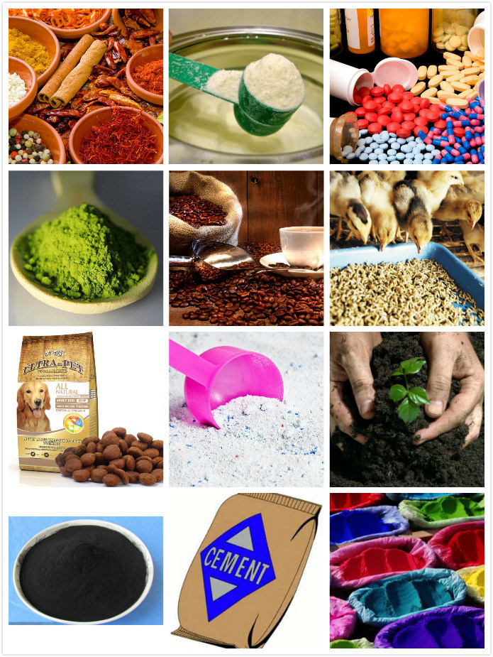 Horizontal Dough Shaft Paddle Type Dry Powder Mixer Machine