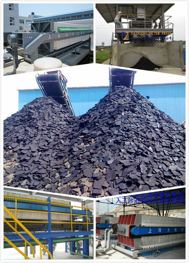 2017 Full Automatic Membrane Filter Press for Pyrite