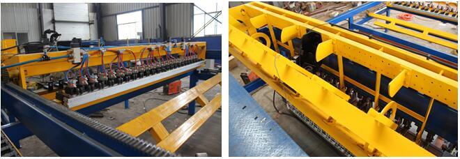 PLC Control Reinforcing Mesh Welding Production Line