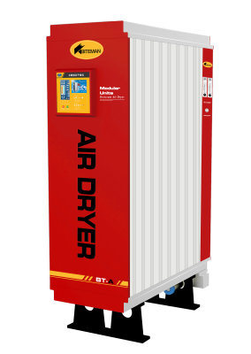 Biteman Heated Compressed Air Desiccant Air Dryer (5% purge air, 6.5m3/min)