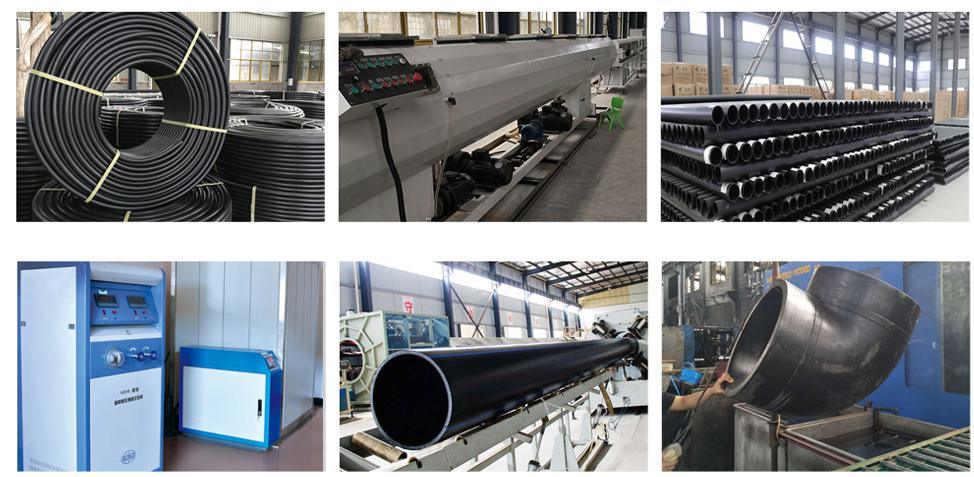 PE80 Natural Gas HDPE Pipe Water Supply System