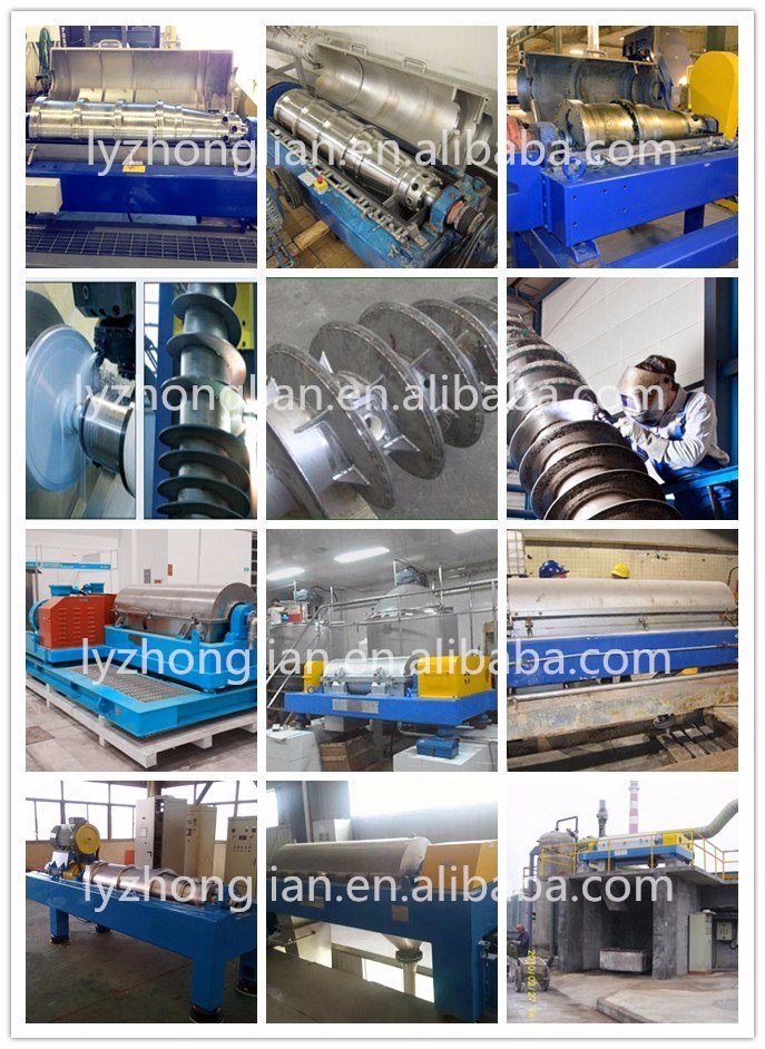 Lw250*700 Horizontal Type Spiral Discharge Decanter