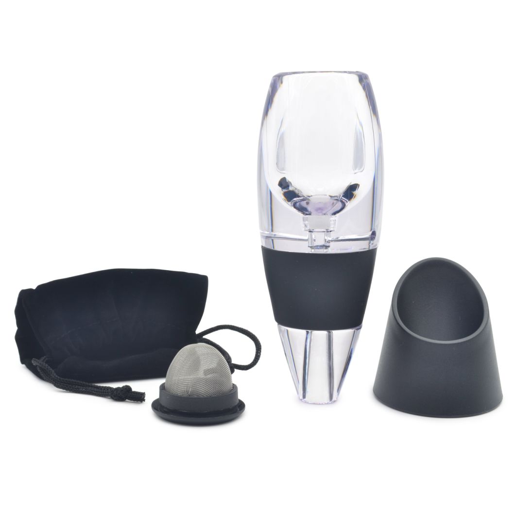 Multi Stage Design Wine Aerator Decanter with Gift Box