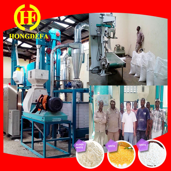 Burundi Low Cost 20 Ton Maize Flour Milling Machine