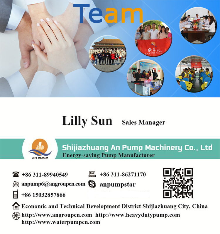 High Pressure Electric Centrifugal Submersible Sewage Water Pump