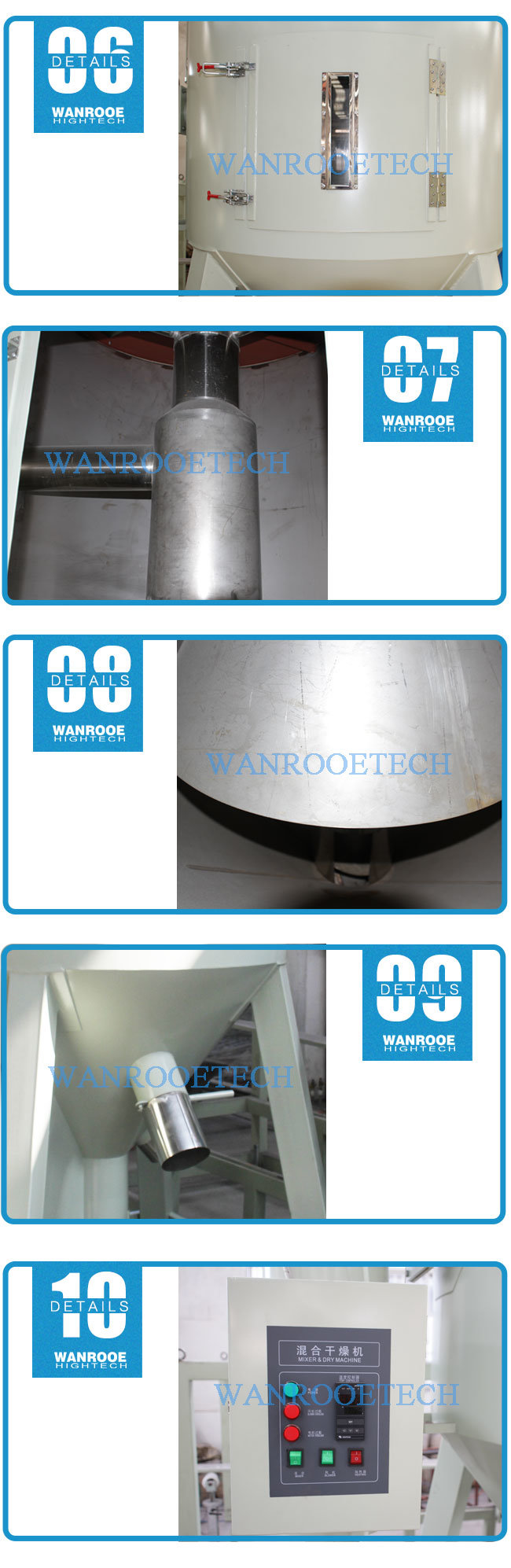 Hopper Type Plastic Granules Drying Machine