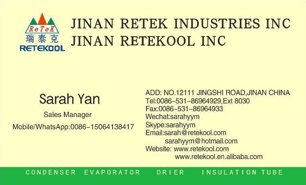 Factory Manufactured Plate Aluminium Roll Bond Evaporator