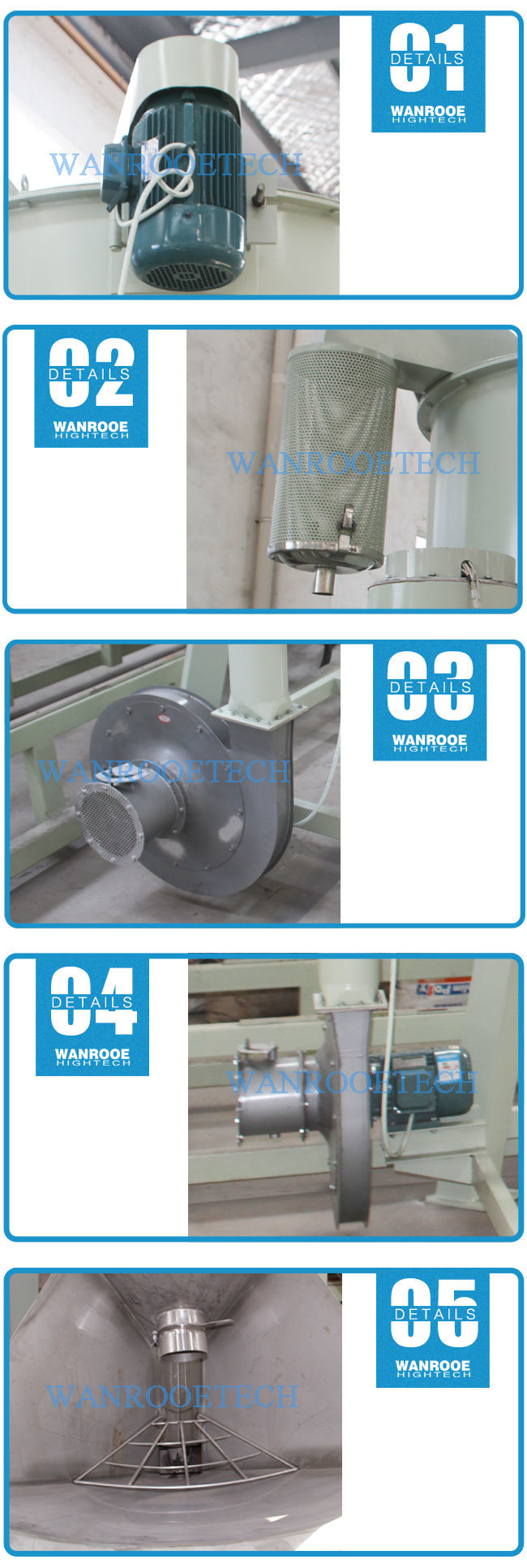 Hopper Type Plastic Granules Drying Machine