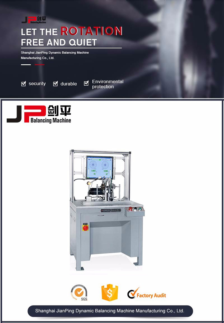 Jp Jianping Turbochargr Balancing Instruments with Windows Control