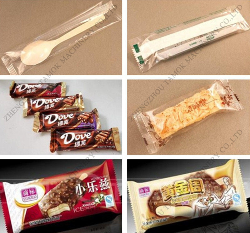 Pillow Type Bread Food Flow Packing Machine Packaging Machine