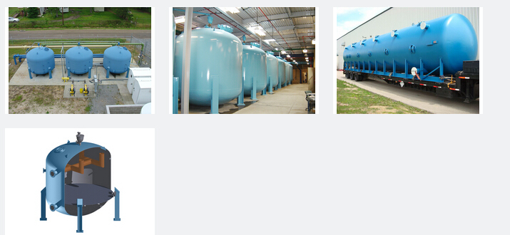 Municipal Water Filtration Multi-Media Filters Water Treatment
