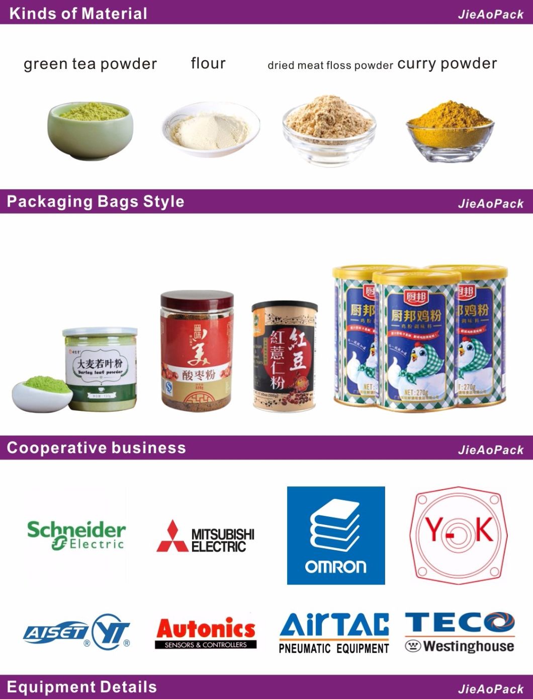 Semi-Automatic Powder Filling Machine for Condiments, Milk Powder, Glucose Packaging