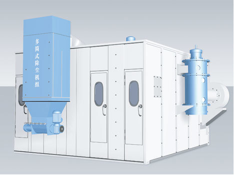 Multi Drum Dust Filter for Textile Mills (SFU017)