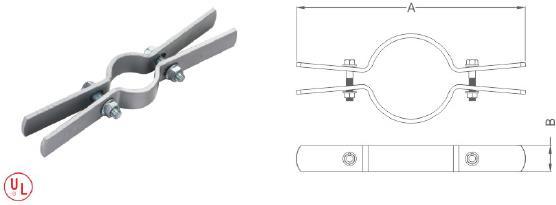 Steel Pipe Clamp for Fire Protection