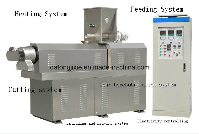 Automatic Twin Screw Dry Dog Feed Pellet Production Line Machine Price